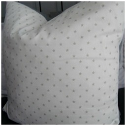 Mini Stars.gray.white.pillow Cover.slipcovers.toss Pillow.lumbar Pillow.nursery Decor.holiday Decor - thumbnail 2