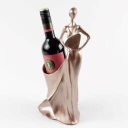 Wine Holder - Bottle Lady in Gold Lover Red Wine Stand - thumbnail 2