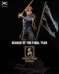 Bearer Of The Final Year - Survivor Post-Apocalyptic Dark Collapse Sci-Fi Maelle Resin Figure 16K - thumbnail 1
