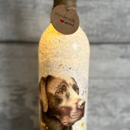 Labrador Gifts, Labrador Vase, Plant Pot Pot, Coasters, Treat Lovers - thumbnail 3