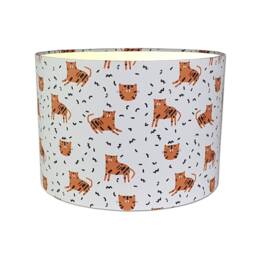 Lampshades in John Lewis Anyday Tiger Fabric Children's Handmade Various Sizes Free Delivery - thumbnail 2