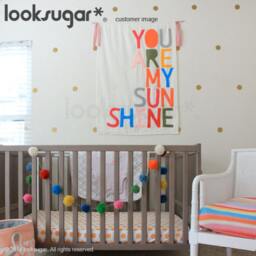 2 Inch Polka Dots Wall Decals - Dot Stickers With Wallpaper Effect Stencil Ap0017Nf - thumbnail 2
