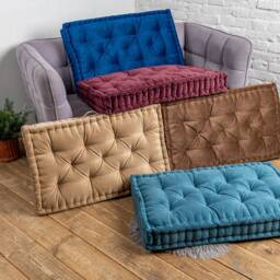Sale Water Repellent Floor Cushion For Kids, Reading Nook Seating, Pillow, Sofa, Bench Cushion - thumbnail 3