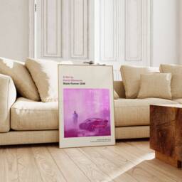Blade Runner 2049 Print - Movie Poster, Retro, Mid Century Modern, Vintage Art Print, Minimalist - thumbnail 3