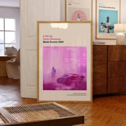Blade Runner 2049 Print - Movie Poster, Retro, Mid Century Modern, Vintage Art Print, Minimalist - thumbnail 2