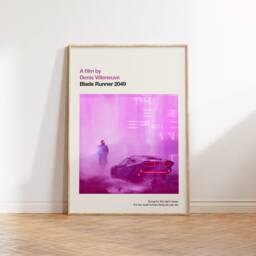 Blade Runner 2049 Print - Movie Poster, Retro, Mid Century Modern, Vintage Art Print, Minimalist - thumbnail 1