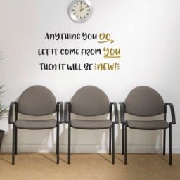Inspirational Quote Vinyl Wall Decal - Home Or Office Decor - thumbnail 2