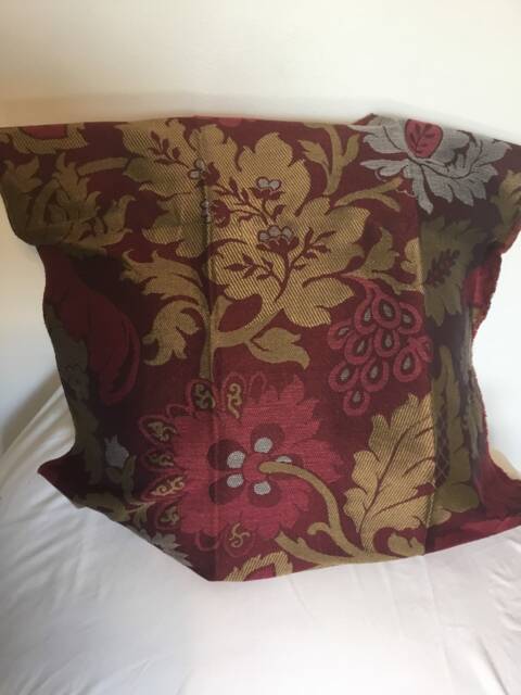 Astana Weave in Mulberry, Azure, Or Mocha - One Pillow - image 1