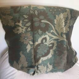 Astana Weave in Mulberry, Azure, Or Mocha - One Pillow - thumbnail 2
