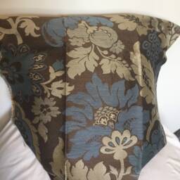 Astana Weave in Mulberry, Azure, Or Mocha - One Pillow - thumbnail 3