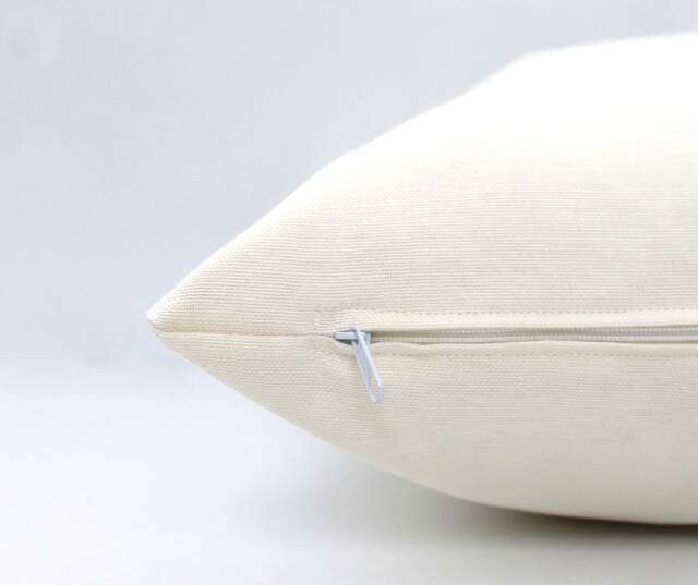 Cream Pillow Cover, Solid, Cotton, All Sizes, Home Gifts For You - image 1
