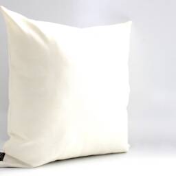 Cream Pillow Cover, Solid, Cotton, All Sizes, Home Gifts For You - thumbnail 2