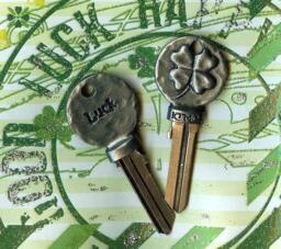 Four Leaf Clover...luck Key By My Inspirations