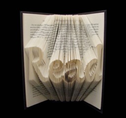Read - Book Art Sculpture 4-Letter Word Teacher Librarian Personalized Gift Custom - thumbnail 1