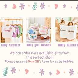 Embroidered Baby Name Blanket - Personalized Knit Infant Shower Gift Custom Newborn Cozy Wrap - thumbnail 2