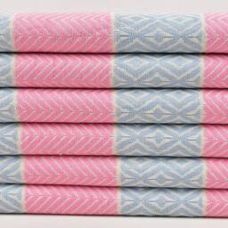 Organic Beach Towel, Wedding Gift Towels, Chevron 40x71 Inches Monogrammed Bulk Older Scarf Hammam - thumbnail 2