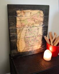 Historic Map Of Michigan Wall Art - 1876 - thumbnail 1