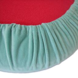 Slip-On Cushion Cover For Saarinen Tulip Arm Chair - Turquoise - thumbnail 3