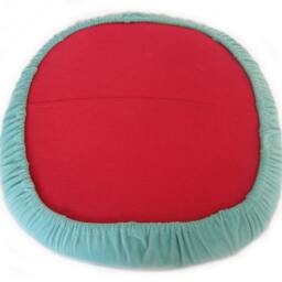 Slip-On Cushion Cover For Saarinen Tulip Arm Chair - Turquoise - thumbnail 2