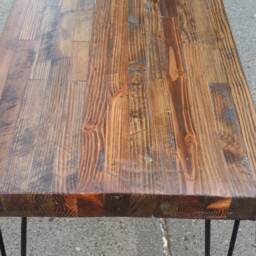 Butcher Block Coffee Table - thumbnail 4