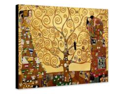 Gustav Klimt Tree Of Life Art - Framed Canvas, Rolled Print - thumbnail 1