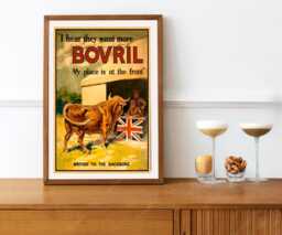 Reprint Of A British Ww1 1917 Bovril Poster - thumbnail 1