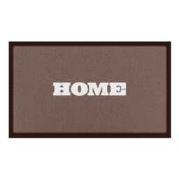 Home Chocolate Brown Doormat Recycled PVC, Anti-Slip - 70x40cm - thumbnail 2