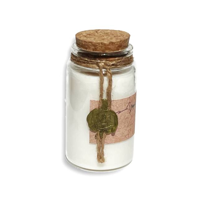 Handmade Soy Wax Aroma Candle, Glass Jar With Cork Lid - image 1