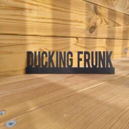 Ducking Frunk Door Topper, Shelf Decor, Wall Quirky Home Interior Gift, Door Decoration - thumbnail 3