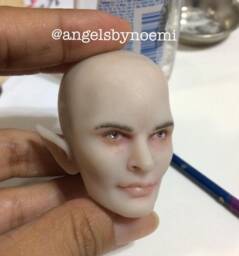 "Online Class ""Making The Male Face in Polymer Clay" - thumbnail 1