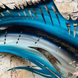 Swordfish Metal Wall Art, Marlin Under The Sea D??cor, Deep Fishing, Trophy Fishing - thumbnail 2