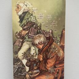 Christmas Carol Luminary Bags, Holiday Decor - Set Of 5 - thumbnail 4