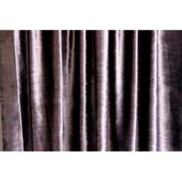 "Dark Purple Grey Velvet Curtain 52""x84" - thumbnail 2