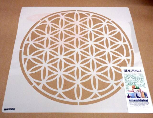 Flower Of Life Stencil Geometric Wall Art Decor - image 1