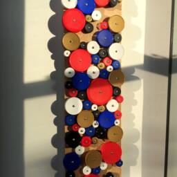 Pittsburgher, Usa Bottlecap Assemblage/Wall Hanging - thumbnail 3