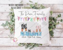 Family Shoe Print, Converse Family, Gift For Mum, Her, Gift, Birthday Keepsake Keepsake - thumbnail 1