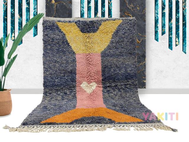 Fast Shipping - Beni Ouarain Moroccan Rug - Authentic Handmade Genuine Wool Made To Order - Berber Style - Shag Area Rug - Custom Rug - image 1