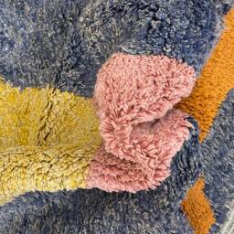 Fast Shipping - Beni Ouarain Moroccan Rug - Authentic Handmade Genuine Wool Made To Order - Berber Style - Shag Area Rug - Custom Rug - thumbnail 4