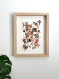 Peach Coral Reef - Coastal Artwork Modern Colourful Art Textured Wall Framed Contemporary Canvas Beach House Decor - thumbnail 1