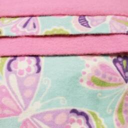 Pair Of Cotton Flannel Queen Pillowcases With Butterflies. Care. 2 Trim Options. All Hand Made. 100% Cotton. Usa. Ships Free in The - thumbnail 3