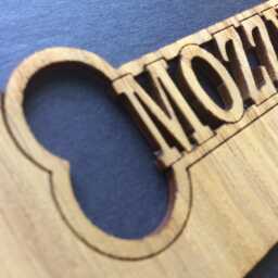 Personalized Dog Picture Frame With Oak - 5x7 Holds 4x6 Photo - thumbnail 2