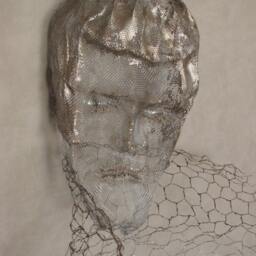 Metal Wire Mesh Boyfriend Gift Wall Art Elvis - thumbnail 3