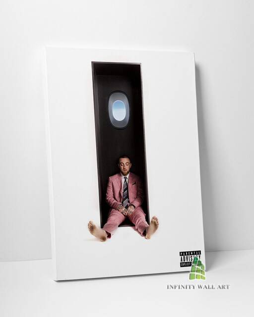 Mac Miller Rcanvas Art Print Wall Framed Picture Music Canvas Decor Ready To Hang -C539 - image 1