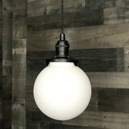 Sweven Modern Pendant Single Light 6 in Glass Globe Hanging - thumbnail 3