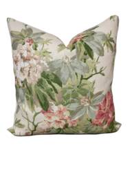 Colefax & Fowler Mereworth Red/Green Cushion Cover Pillow Double Sided - thumbnail 1