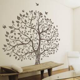 Wall Decals Living Room Bedroom Family Tree Decal - Room Decal 197 - thumbnail 2