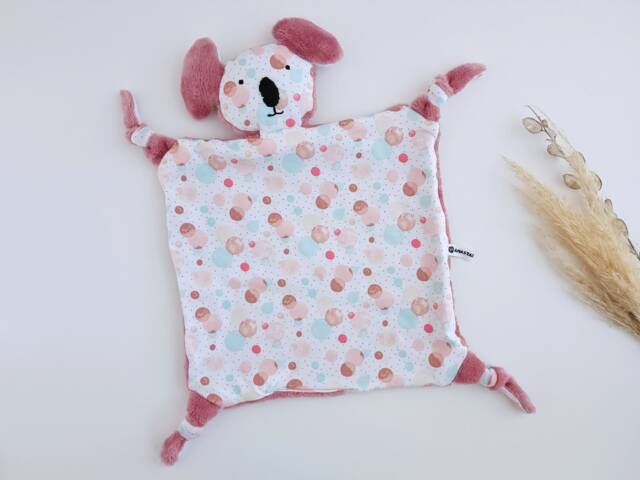 Koala Animal Lovey Cotton Jersey, Baby Blanket, Comforter, Soft Sleeping Toy, Doudou, Girl Secutiry Blanket - image 1