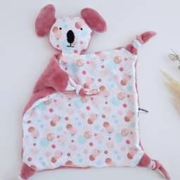 Koala Animal Lovey Cotton Jersey, Baby Blanket, Comforter, Soft Sleeping Toy, Doudou, Girl Secutiry Blanket - thumbnail 2
