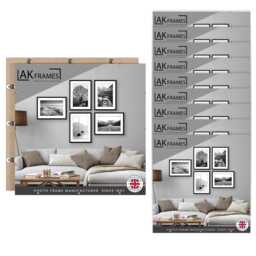 Poster Clip Frame Gift For Family - Canva On Photo Frames Trendy Wall Art Square Picture Frame - Available in Packs - thumbnail 1
