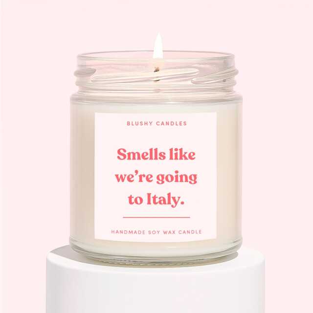 Italy Gifts - We're Going To Surprise Candle Trip Reveal - image 1